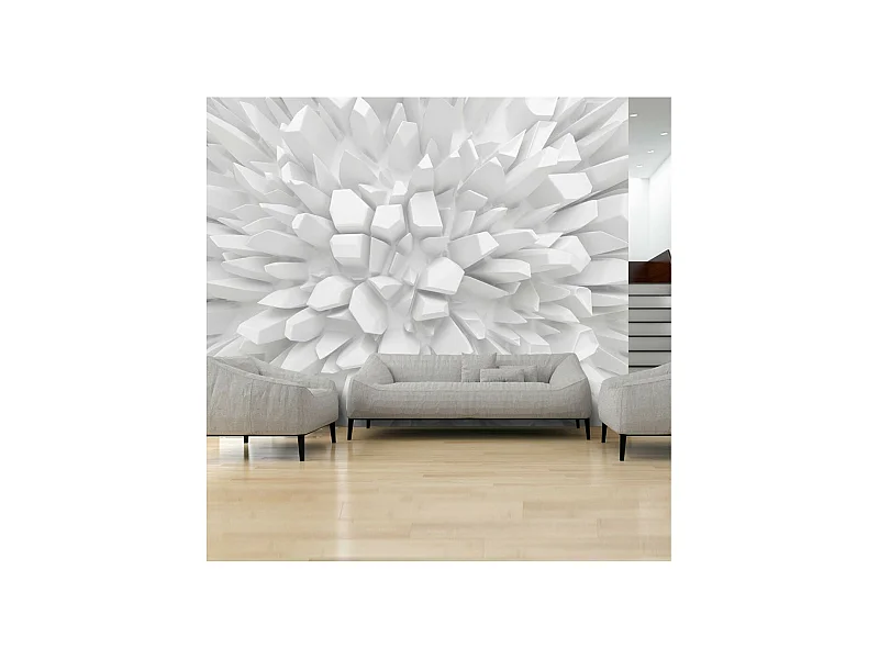 Papier Peint "White Dahlia" 175 x 250 cm