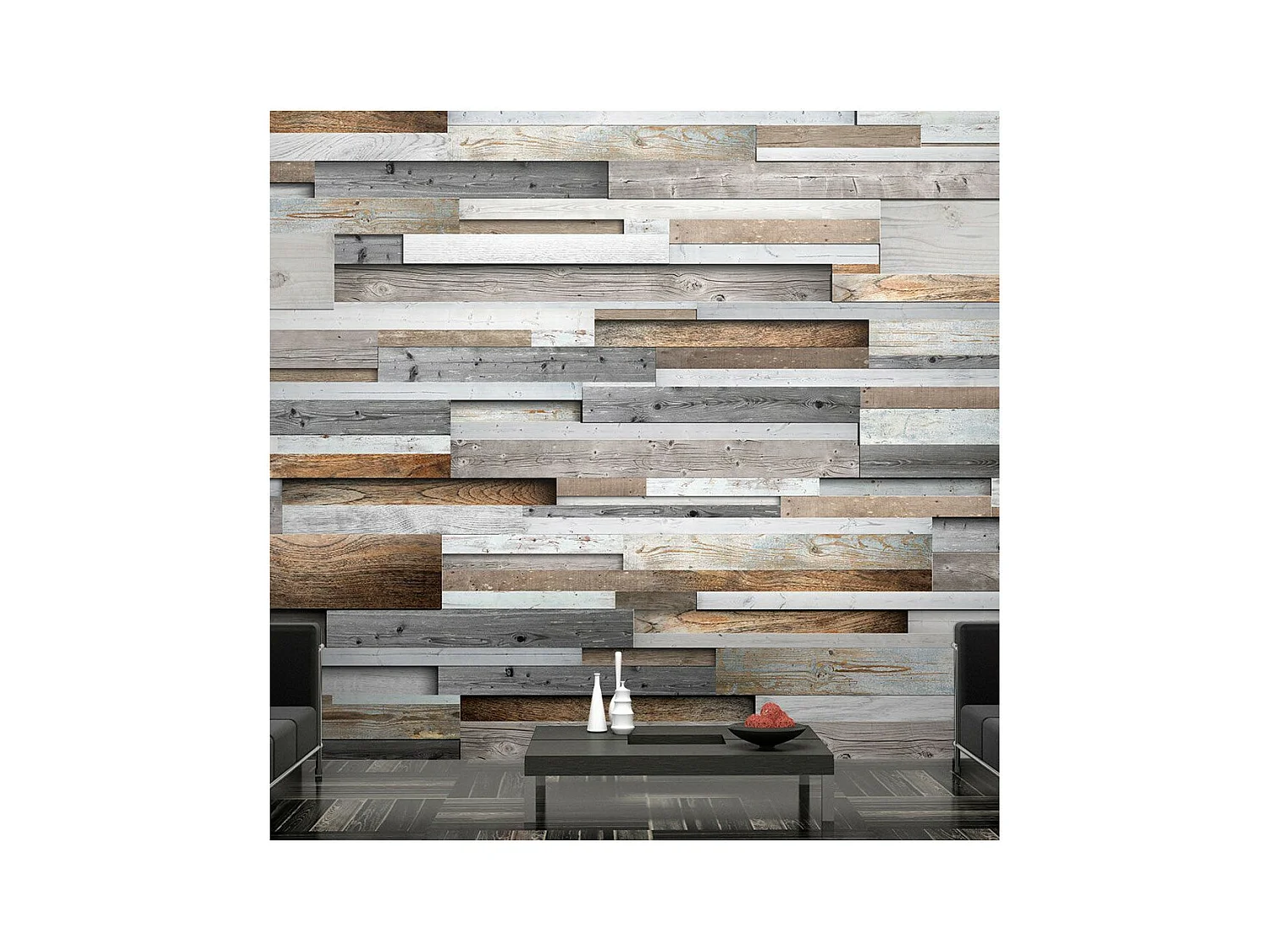 Papier Peint "Horizontalement" 175 x 250 cm