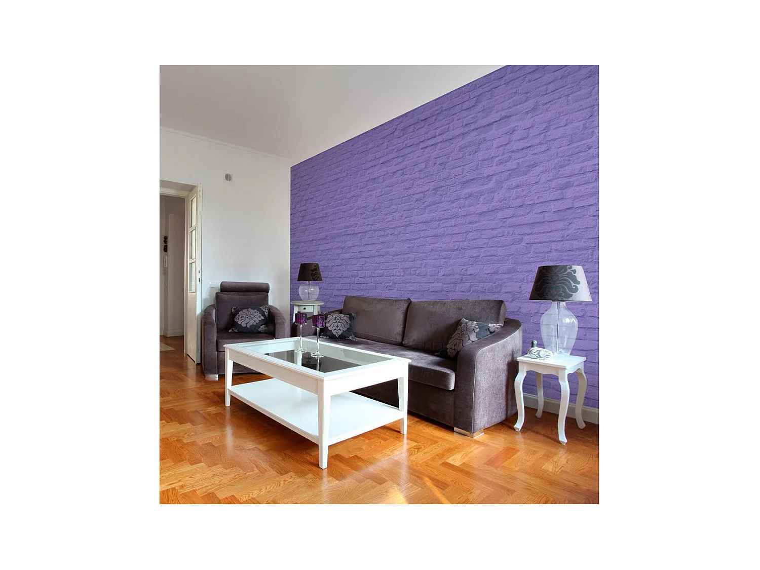 Papier Peint "Inspiration de Bruyère" 210 x 300 cm