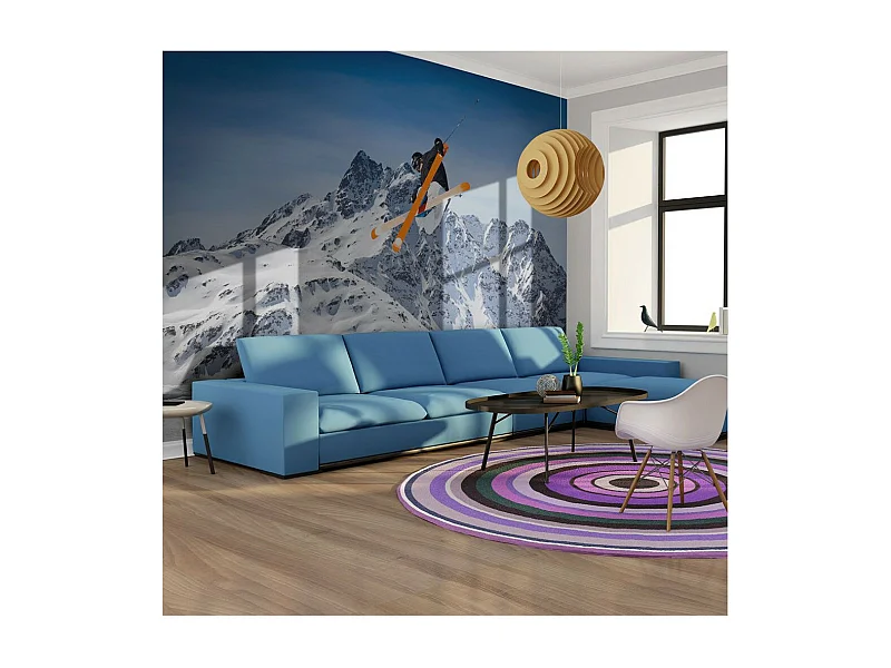 Papier Peint "Mountain Ski" 193 x 250 cm