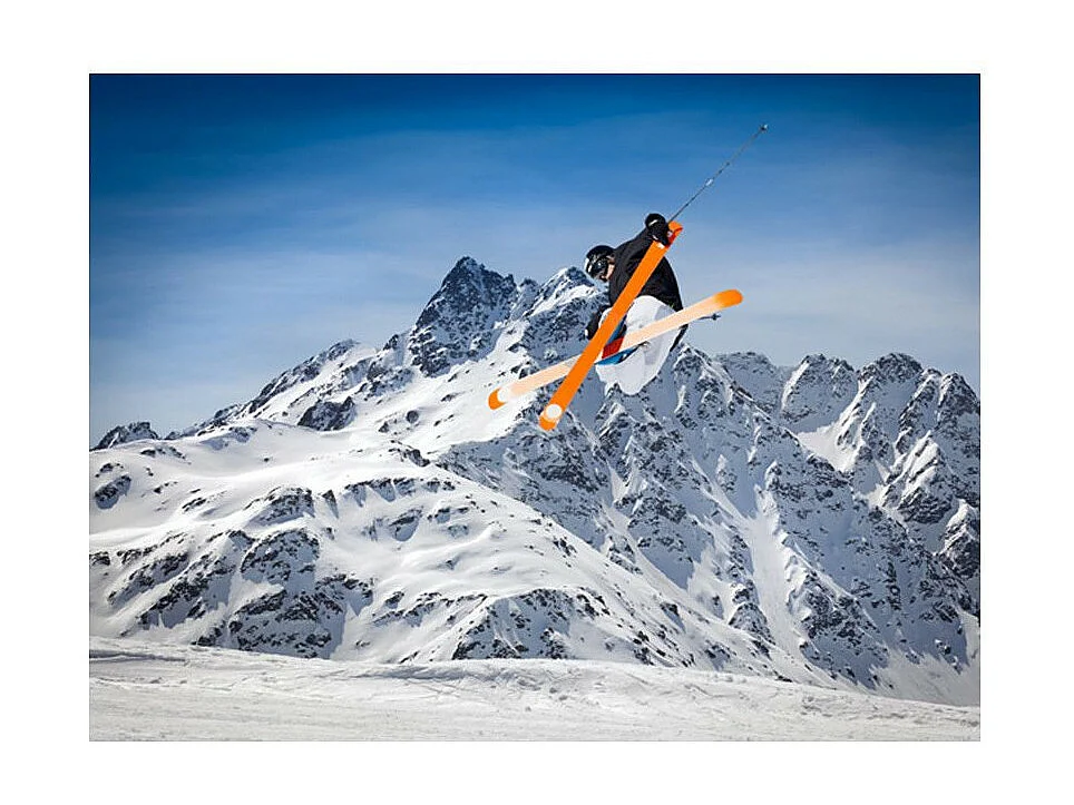 Papier Peint "Mountain Ski" 193 x 250 cm