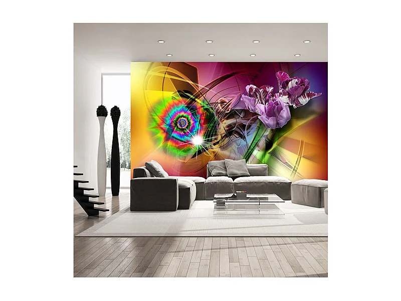 Papier Peint "Magic Light of Colors" 175 x 250 cm