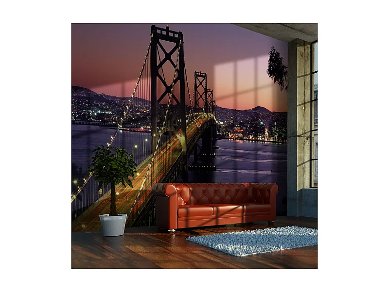 Papier Peint "Charming Evening in San Francisco" 193 x 250 cm