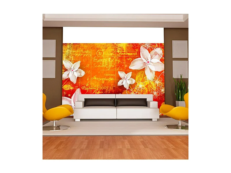 Papier Peint "Floral Notes II" 245 x 350 cm