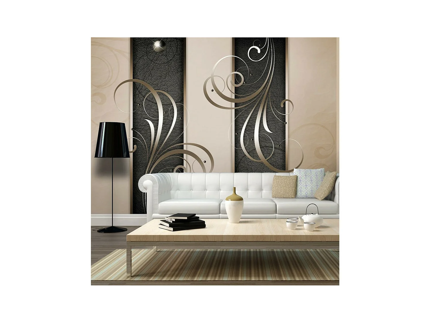 Papier Peint "Duo Romantique" 280 x 400 cm