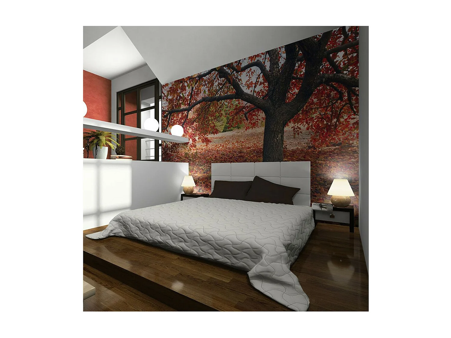 Papier Peint "Arbre D'automne" 270 x 350 cm