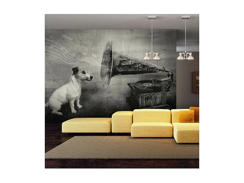 Papier Peint "Dog's Melodies" 193 x 250 cm