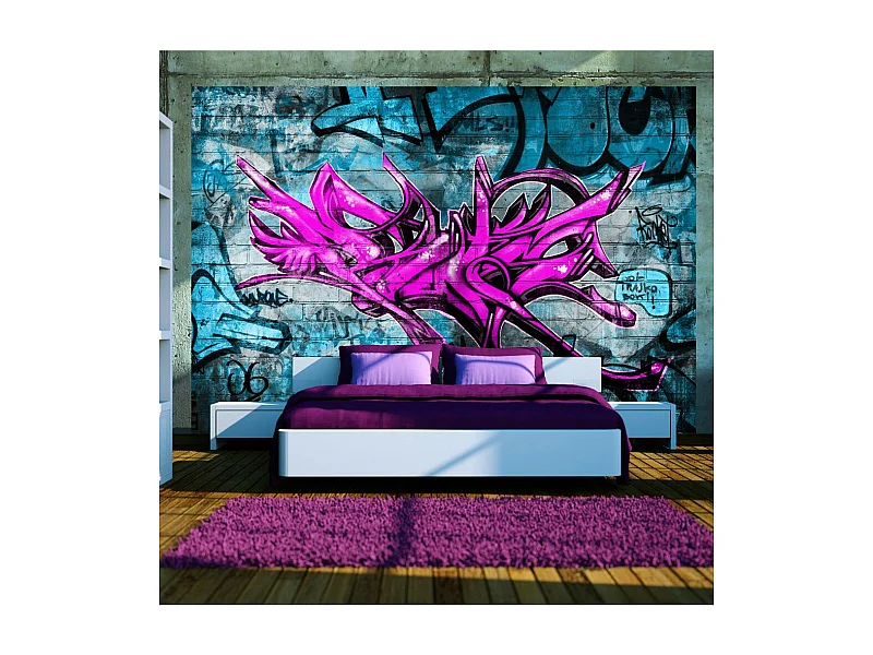 Papier Peint "Anonymous Graffiti" 105 x 150 cm