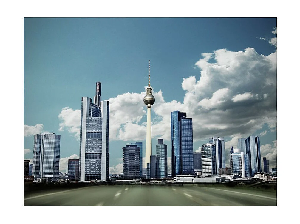 Papier Peint "Berlin" 193 x 250 cm