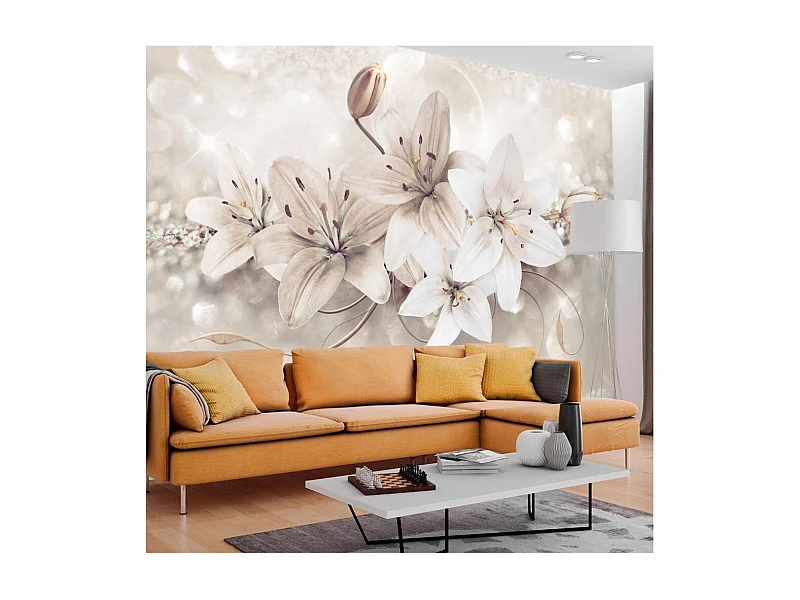 Papier Peint "Diamond Lilies" 175 x 250 cm