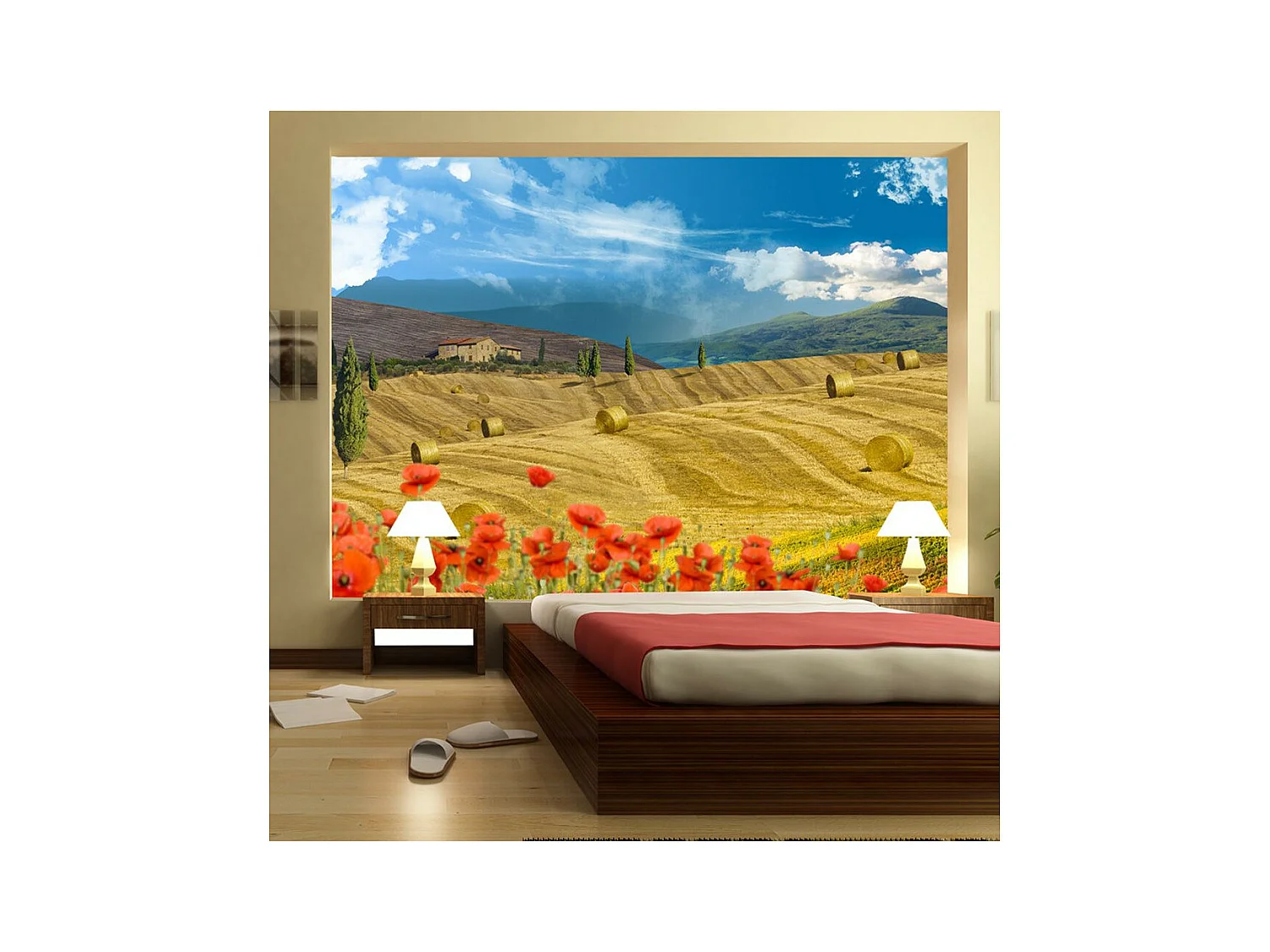 Papier Peint "Autumn Landscape" 105 x 150 cm