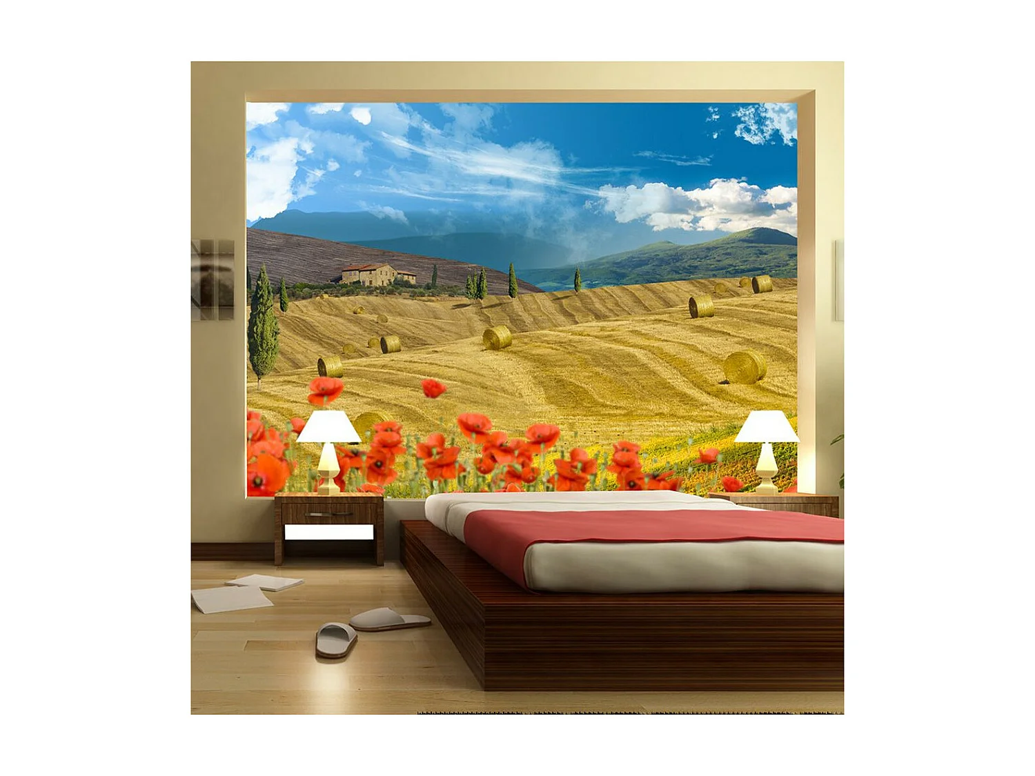 Papier Peint "Autumn Landscape" 105 x 150 cm