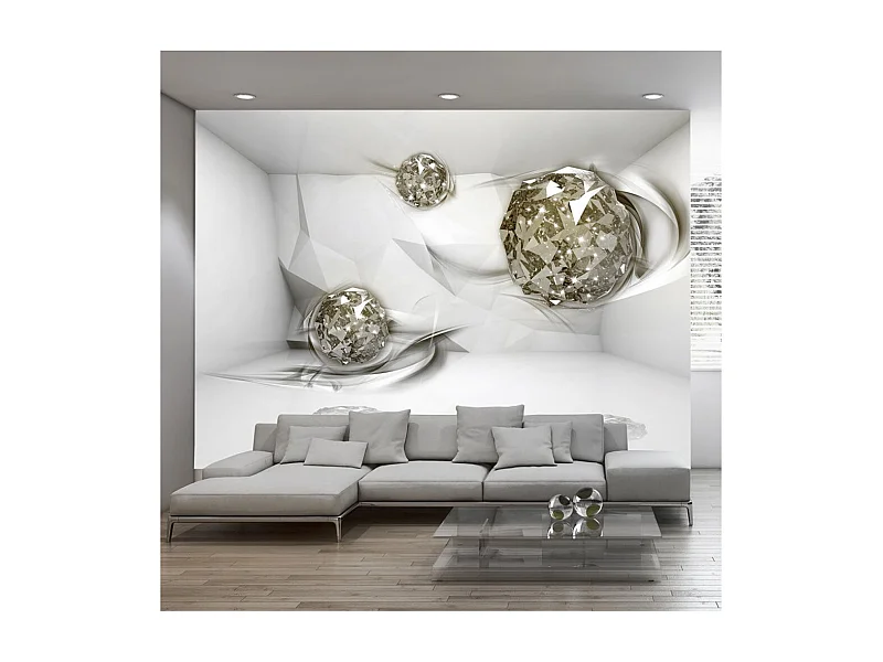 Papier Peint "Abstract Diamonds" 245 x 350 cm