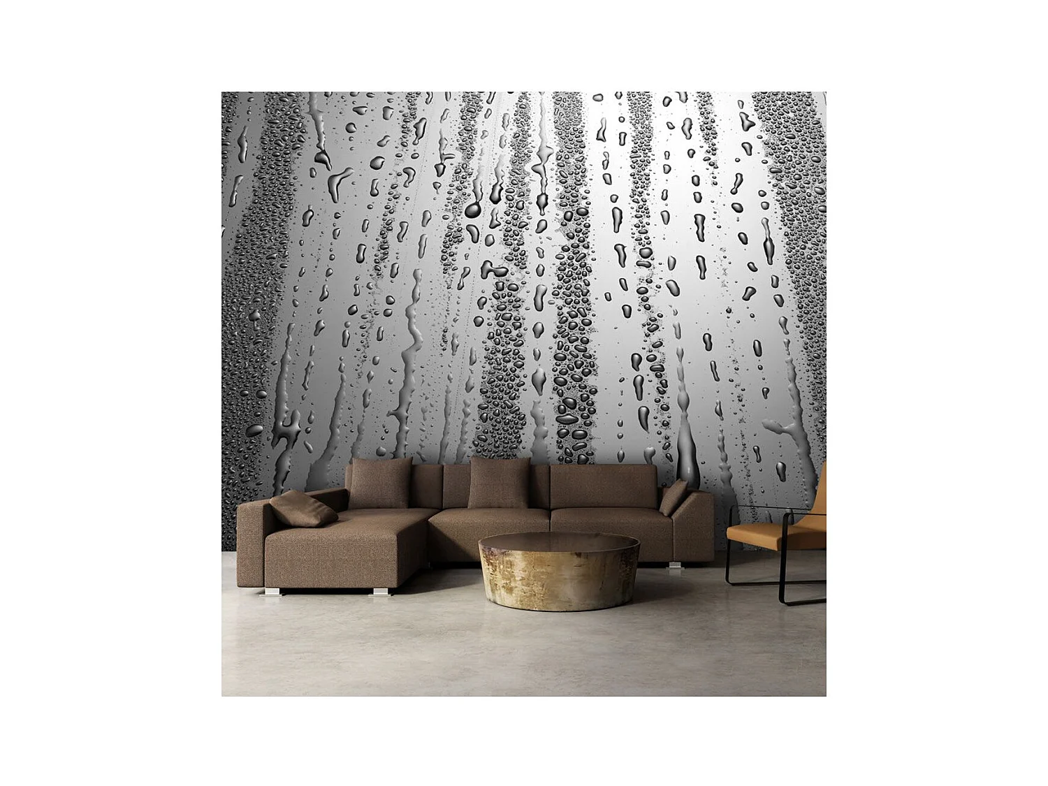 Papier Peint "Summer Drizzle" 70 x 100 cm