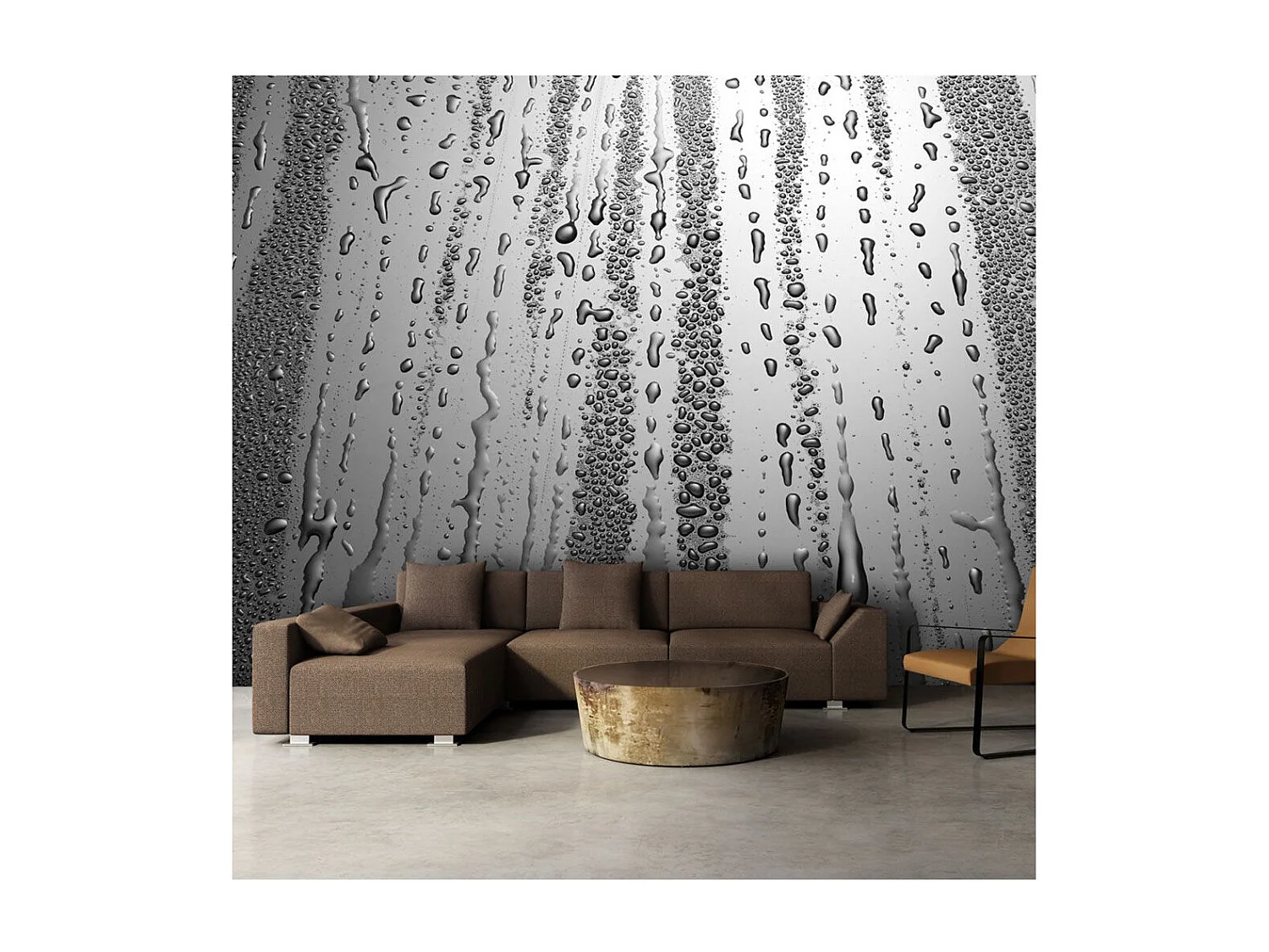 Papier Peint "Summer Drizzle" 70 x 100 cm