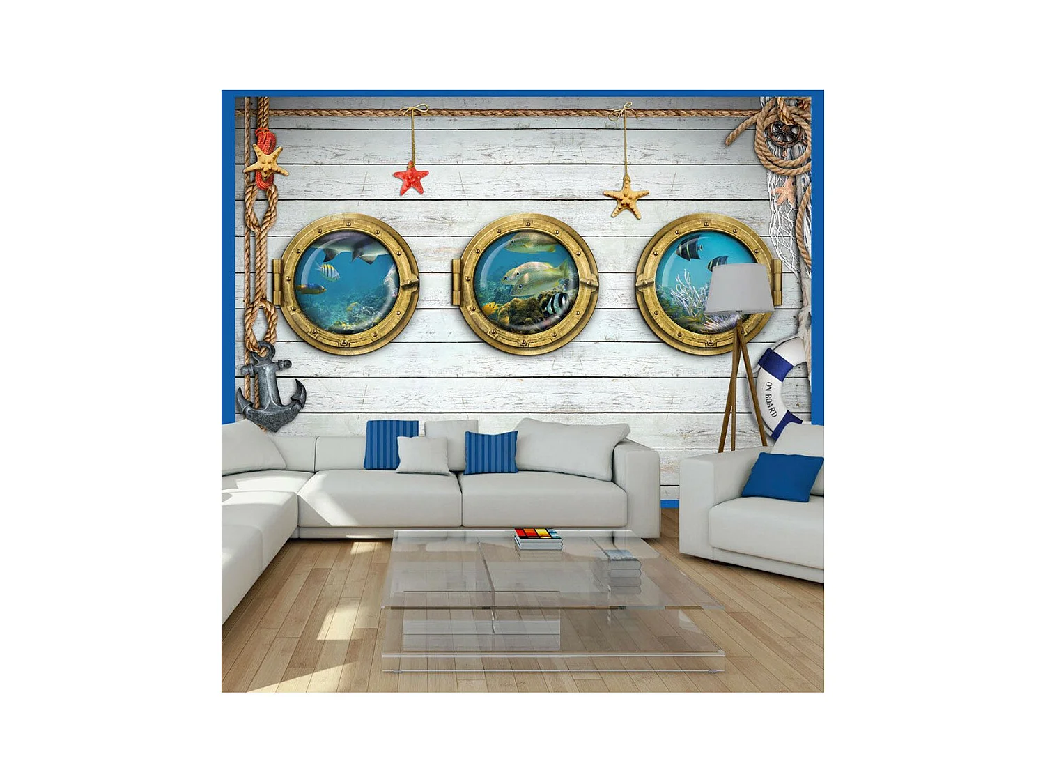 Papier Peint "Tree Portholes" 175 x 250 cm