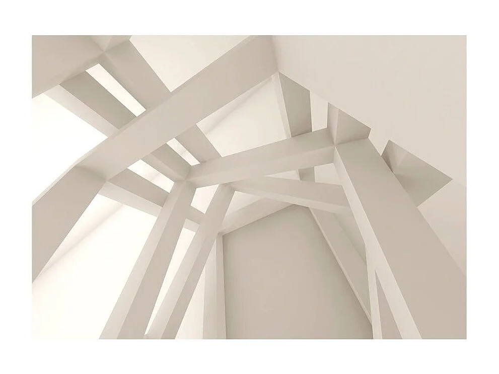 Papier Peint "Creamy Creation" 245 x 350 cm