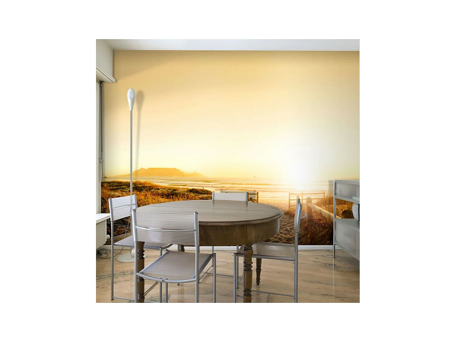 Papier Peint "Chemin Vers le Soleil" 231 x 300 cm