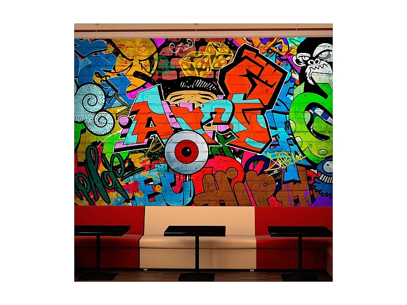 Papier Peint "Graffiti Art" 245 x 350 cm