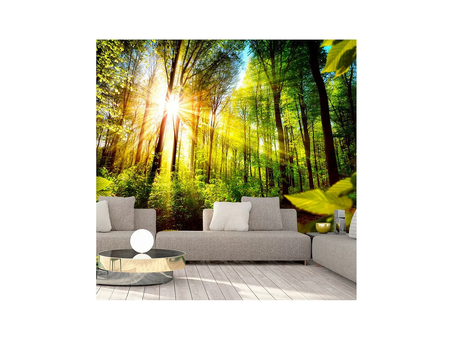 Papier Peint "Forest Hideout" 245 x 350 cm