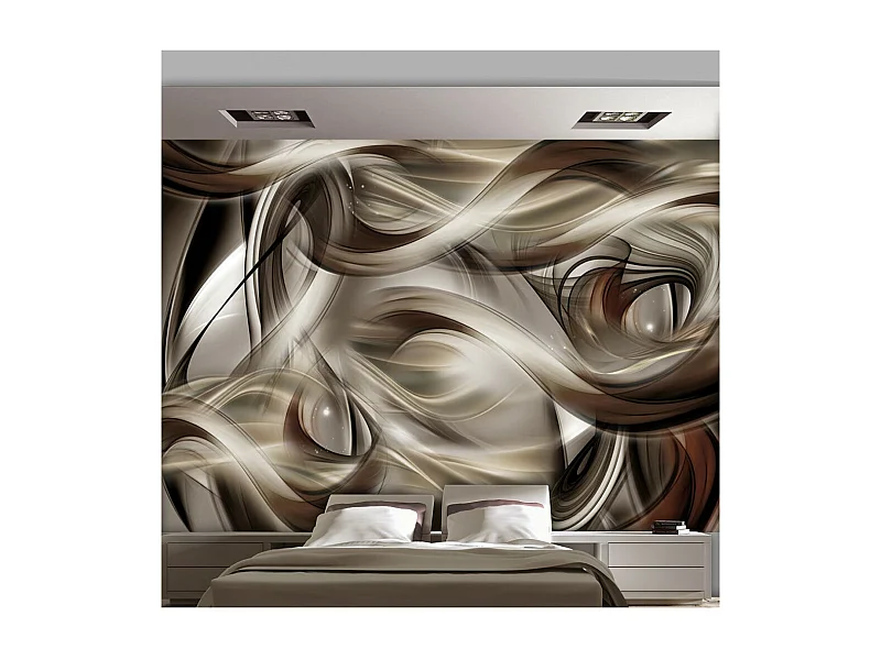 Papier Peint "Brown Revelry" 245 x 350 cm