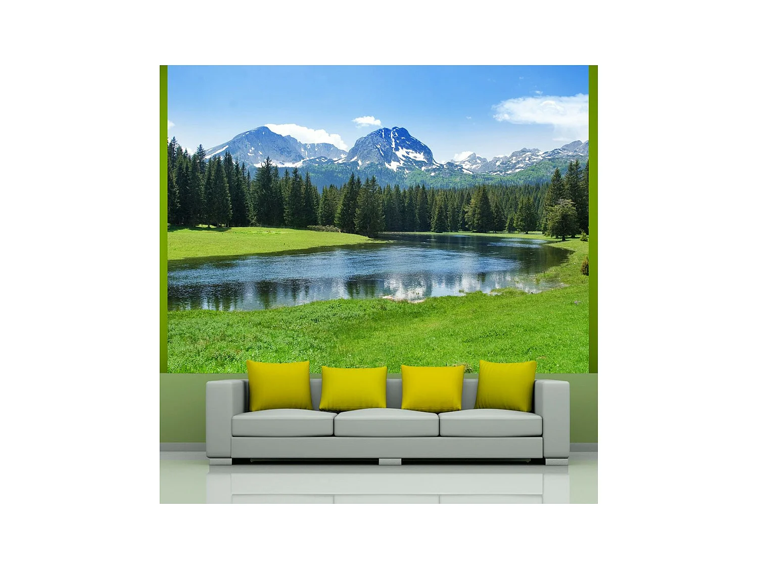 Papier Peint "National Park Durmitor, Montenegro" 154 x 200 cm