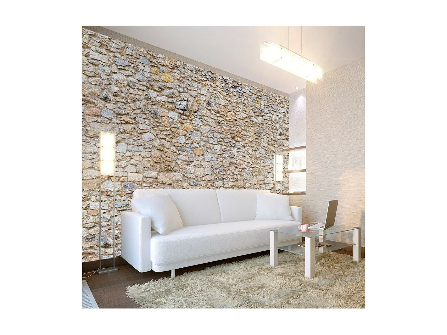 Papier Peint "Pebbles" 175 x 250 cm