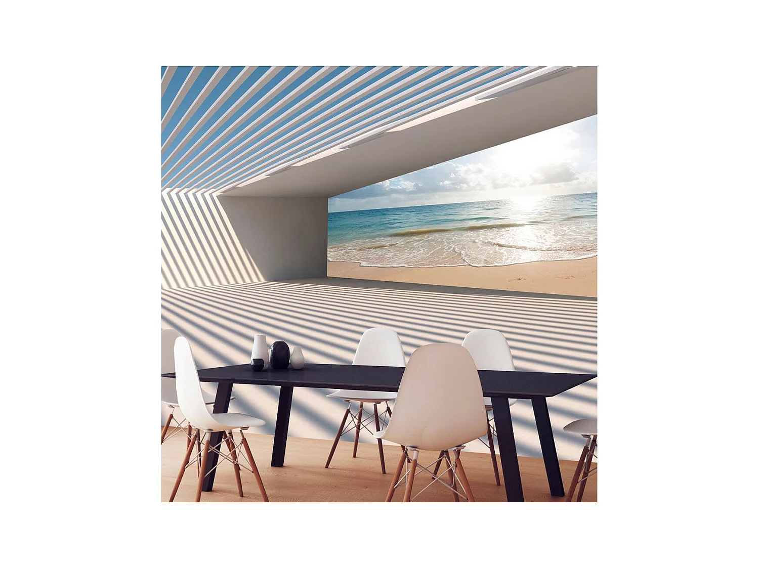 Papier Peint "City Beach" 210 x 300 cm