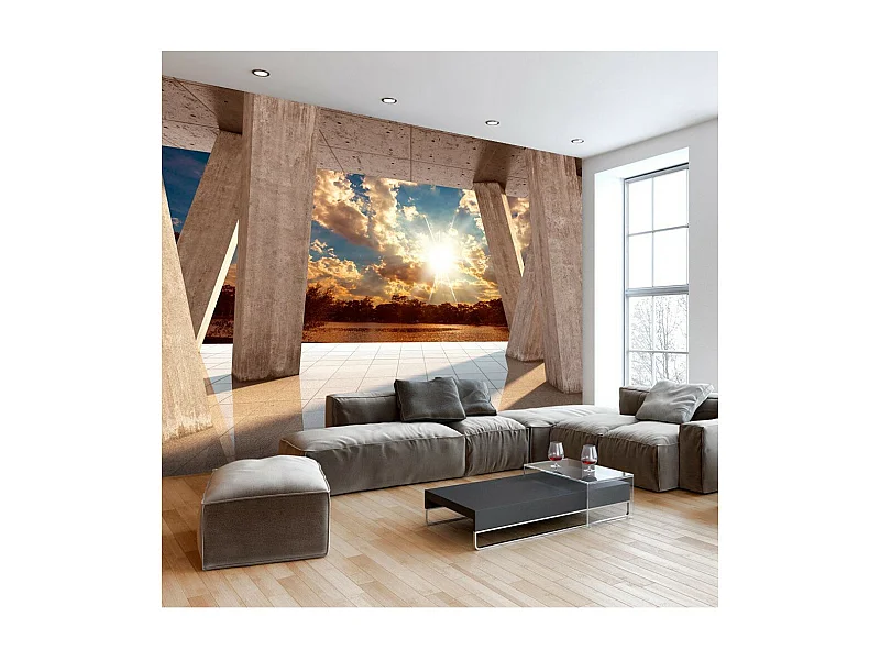 Papier Peint "Sunny Promenade" 245 x 350 cm