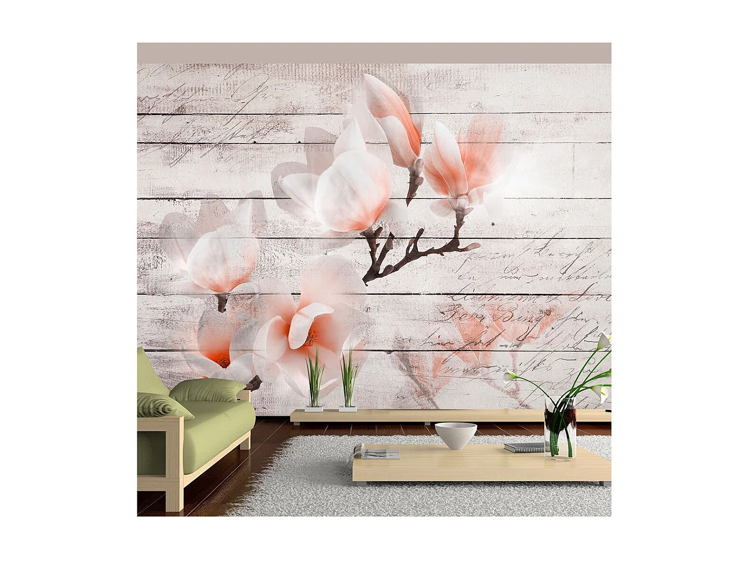 Papier Peint "Subtlety of the Magnolia" 175 x 250 cm