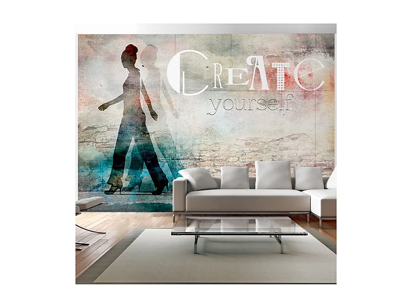 Papier Peint "Create Yourself" 175 x 250 cm