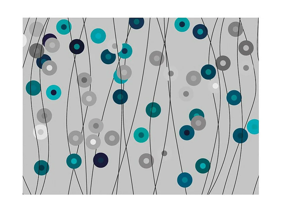 Papier Peint "Cordons de Soie" 193 x 250 cm