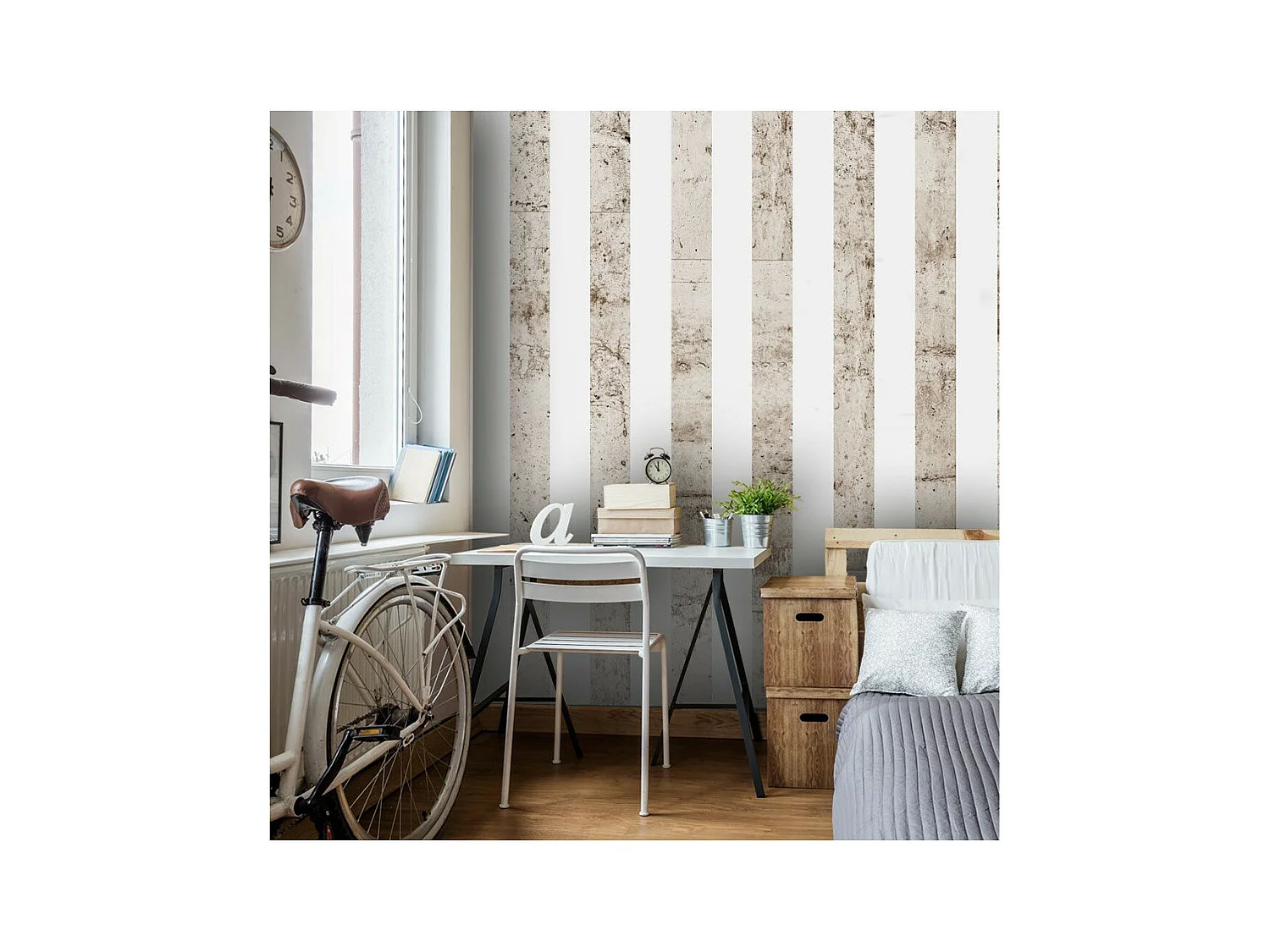 Papier Peint "Stylish Face of Concrete" 50x1000cm