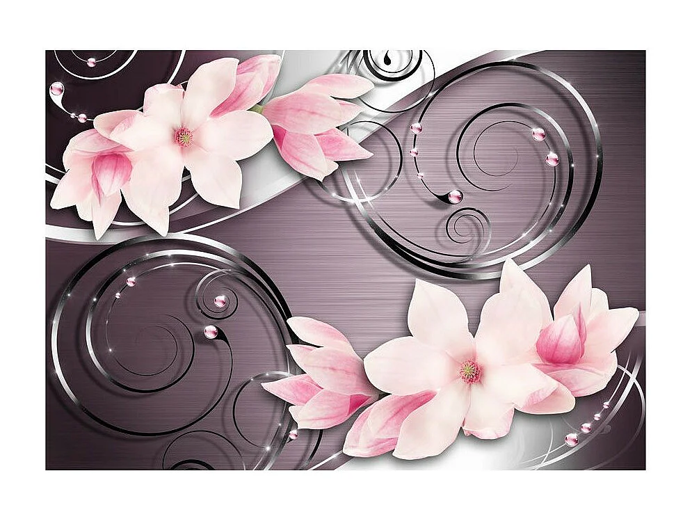 Papier Peint "Imagination Rose" 140 x 200 cm