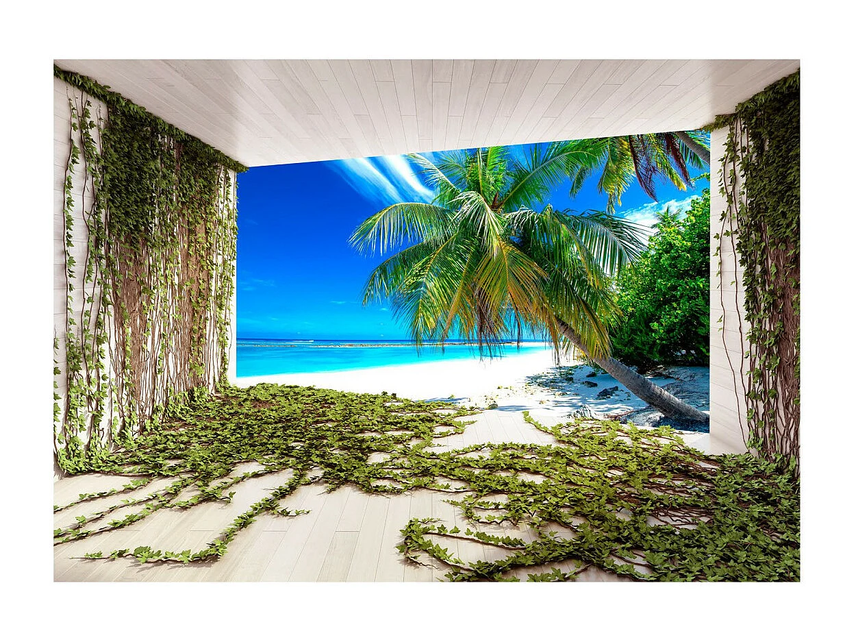 Papier Peint "Beach & Ivy" 175 x 250 cm