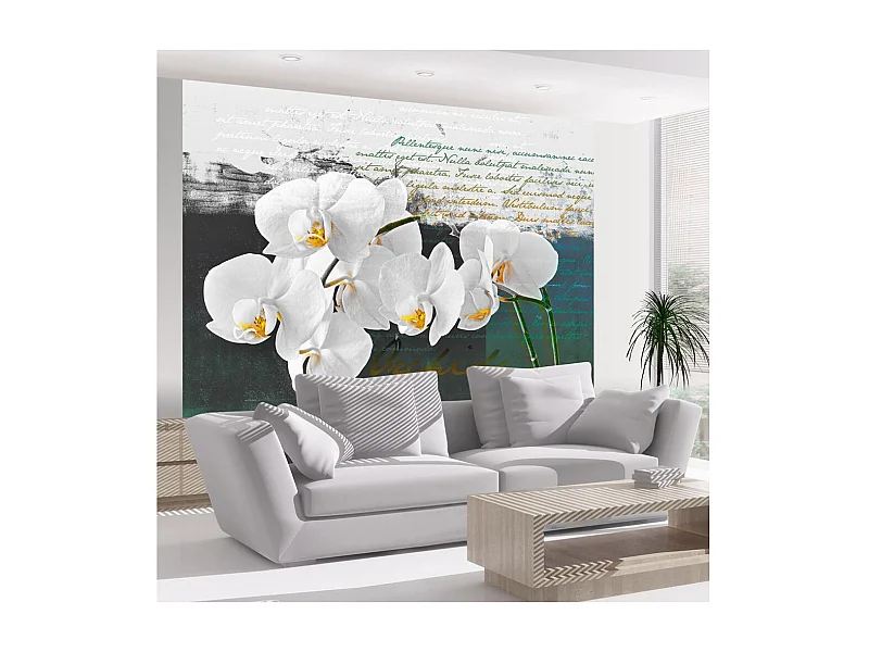 Papier Peint "Orchidées Inspiration du Poète" 154 x 200 cm