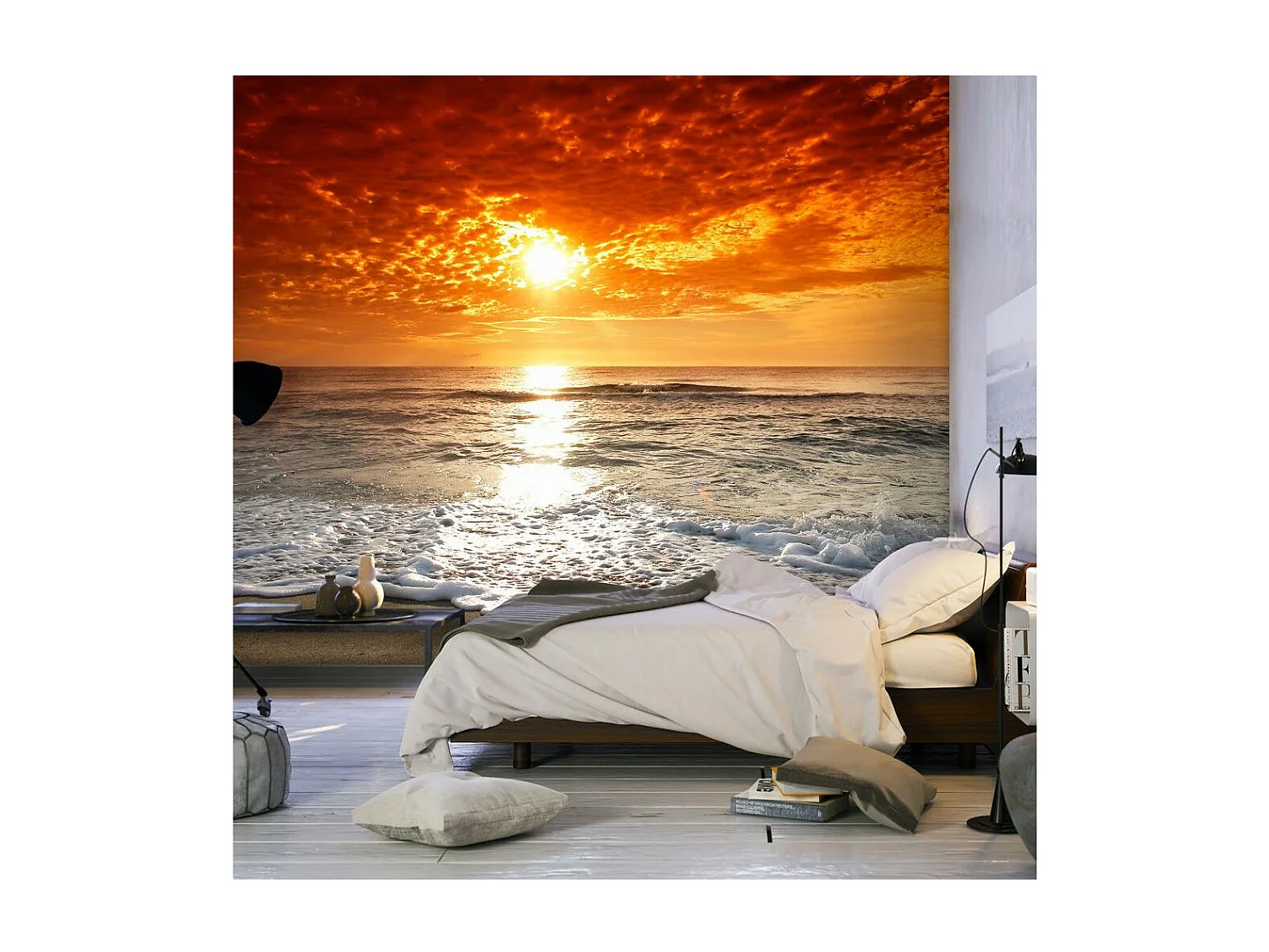 Papier Peint "Quel Merveilleux Coucher de Soleil!" 270 x 350 cm