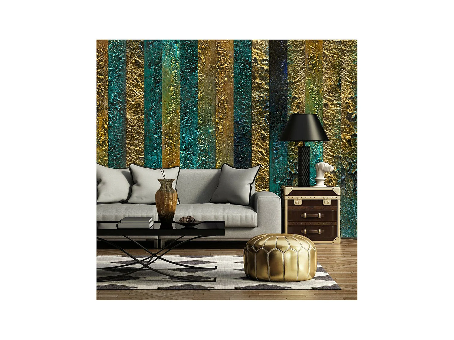 Papier Peint "Treasures of Atlantis" 105 x 150 cm