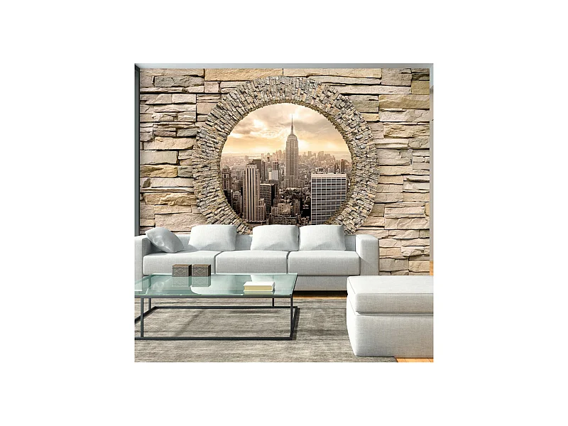 Papier Peint "Hidden City" 70 x 100 cm