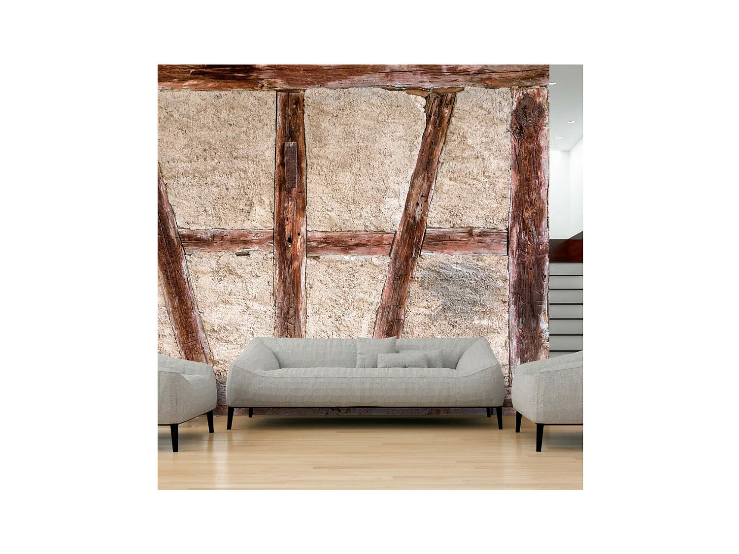 Papier Peint "Old Barn" 140 x 200 cm