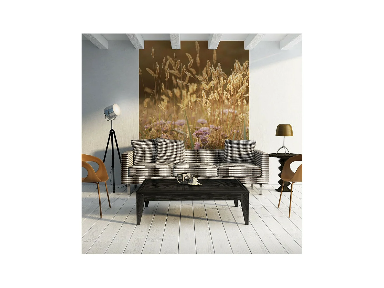 Papier Peint "Awakening Ceral Field" 154 x 200 cm