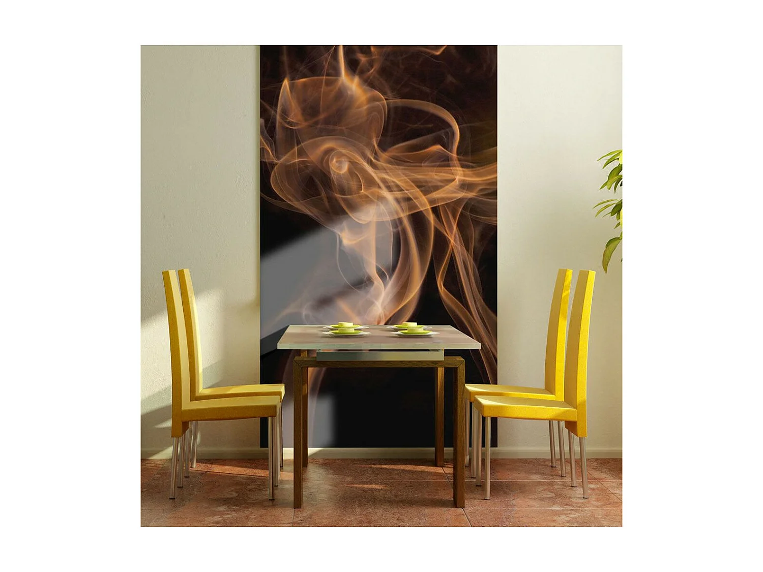 Papier Peint "Smoke Art" 193 x 250 cm