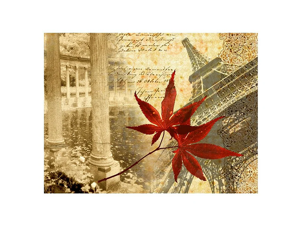 Papier Peint "Automne & Paris" 270 x 350 cm