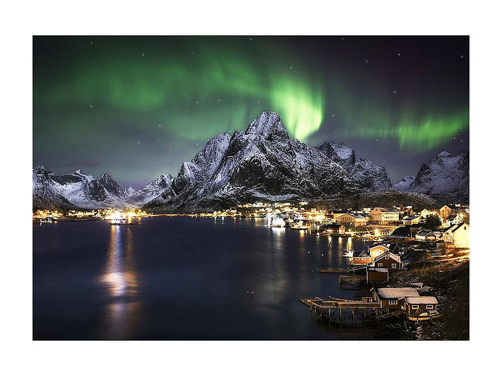 Papier Peint "Aurora Borealis" 175 x 250 cm