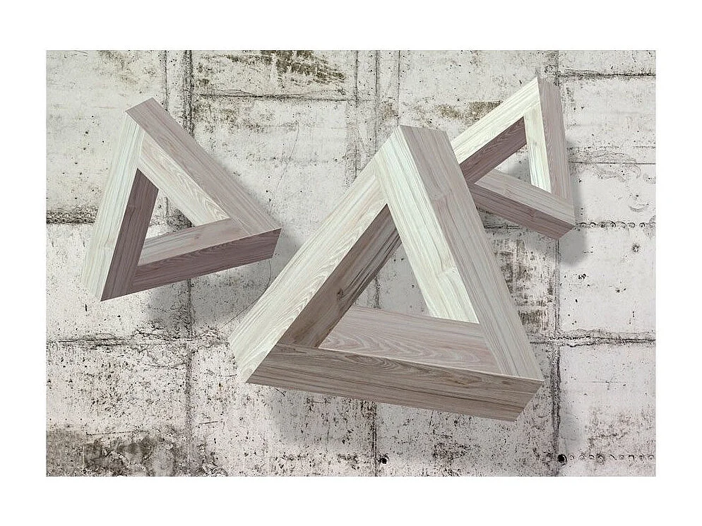 Papier Peint "Grey Trio" 175 x 250 cm