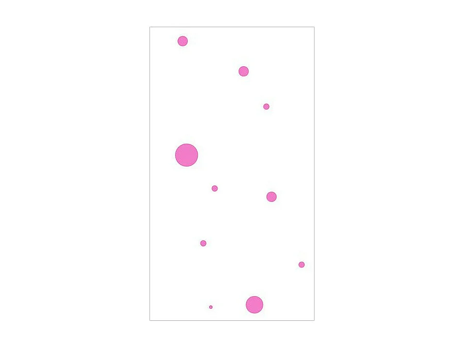 Papier Peint "Charming Dots III" 1000x50cm