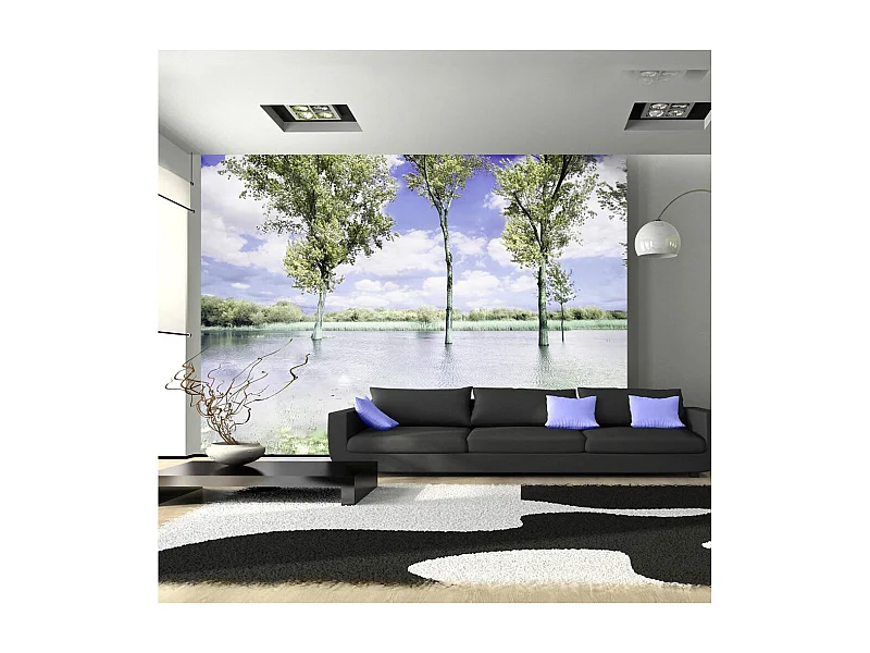 Papier Peint "Spring Scenery" 105 x 150 cm