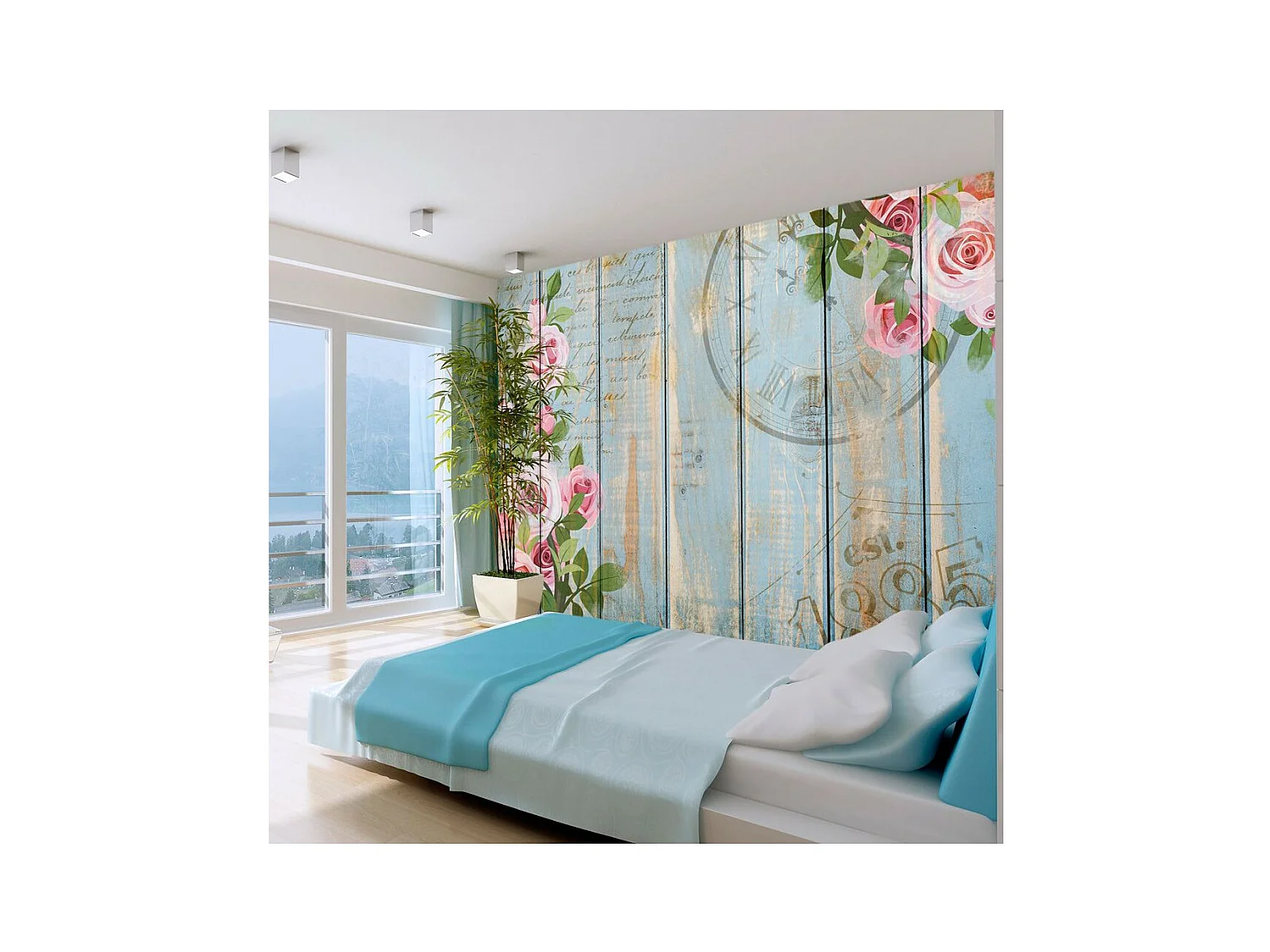 Papier Peint "Vintage Garden" 280 x 400 cm