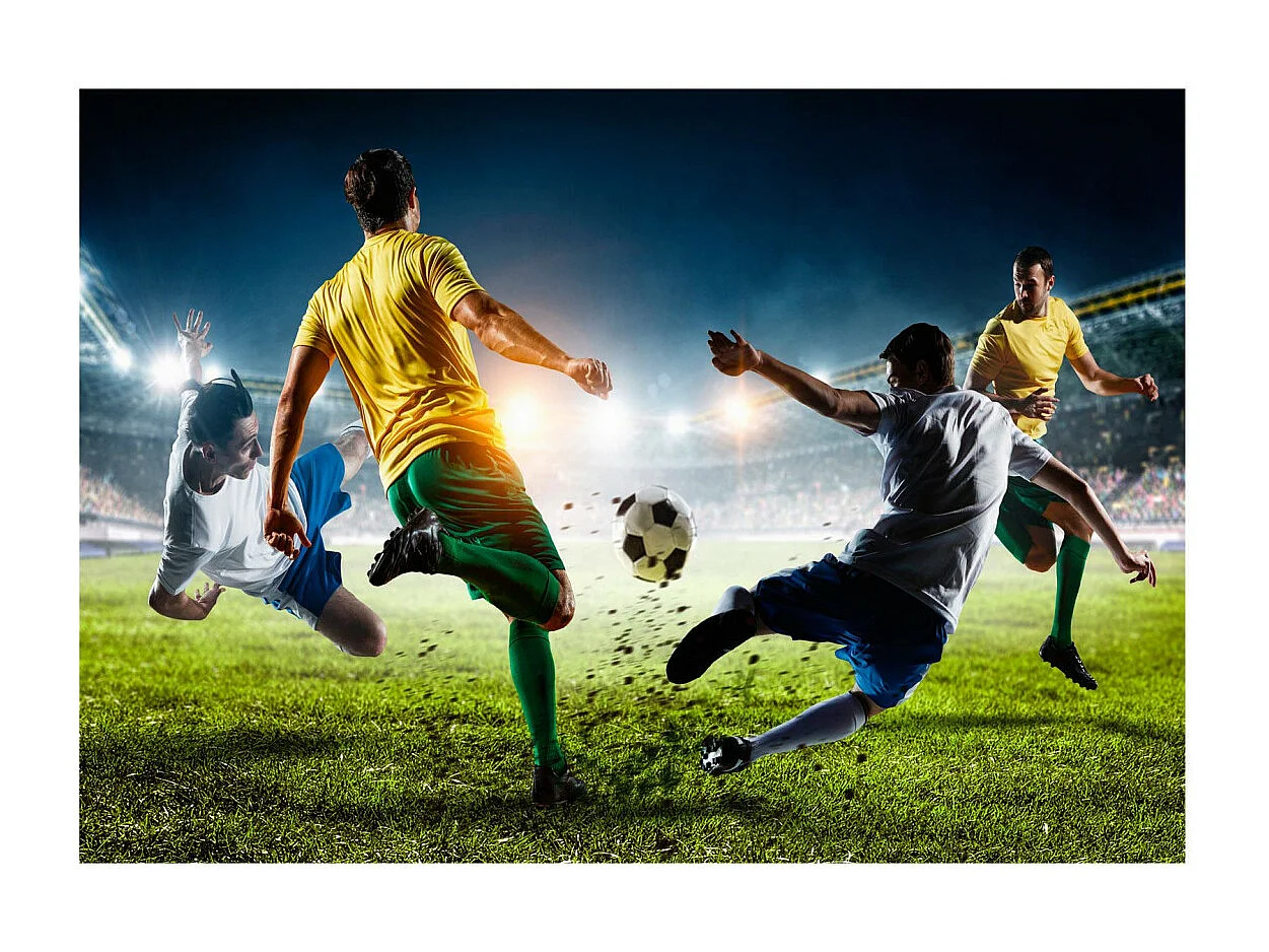 Papier Peint "Decisive Tackle" 105 x 150 cm