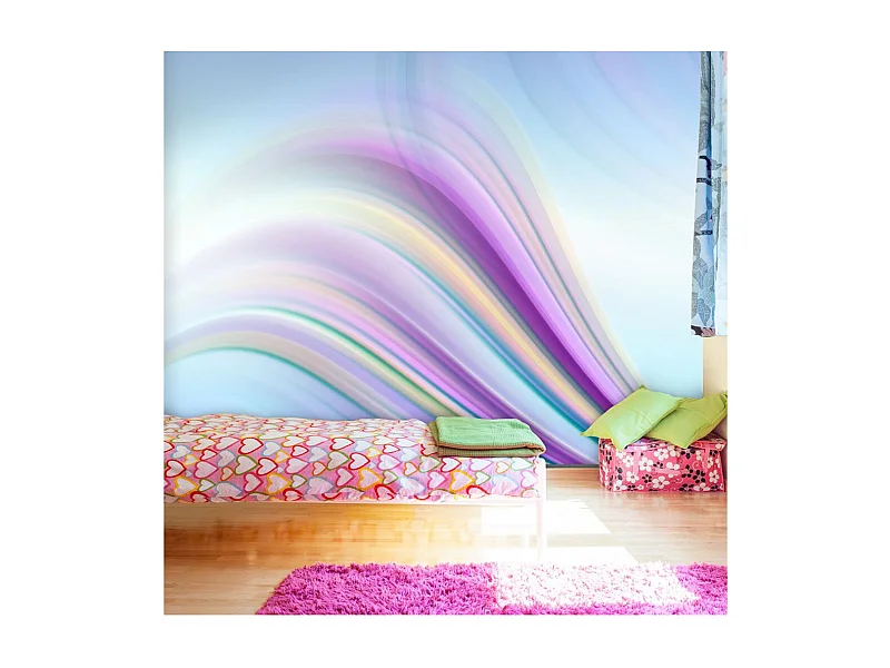 Papier Peint "Rainbow Abstract Background" 154 x 200 cm